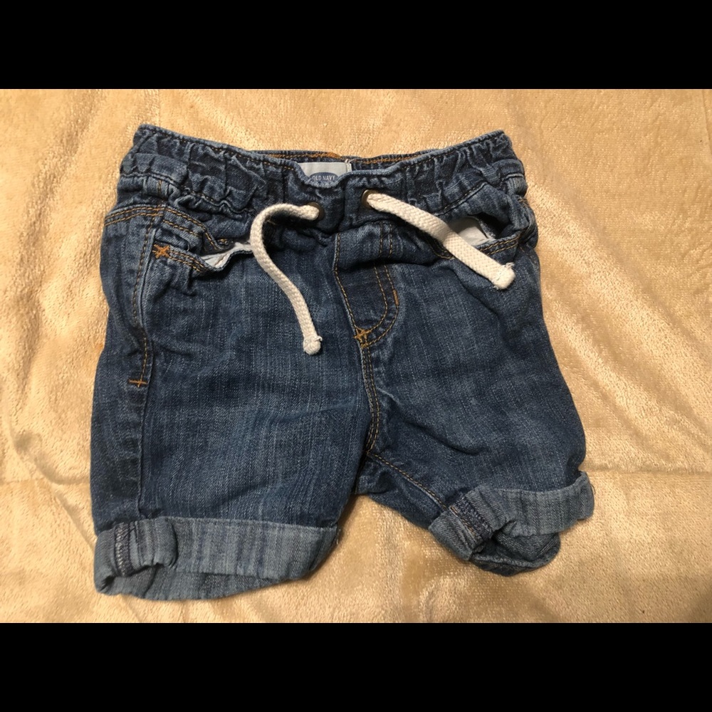 Old Navy Denim Shorts 12-18mo